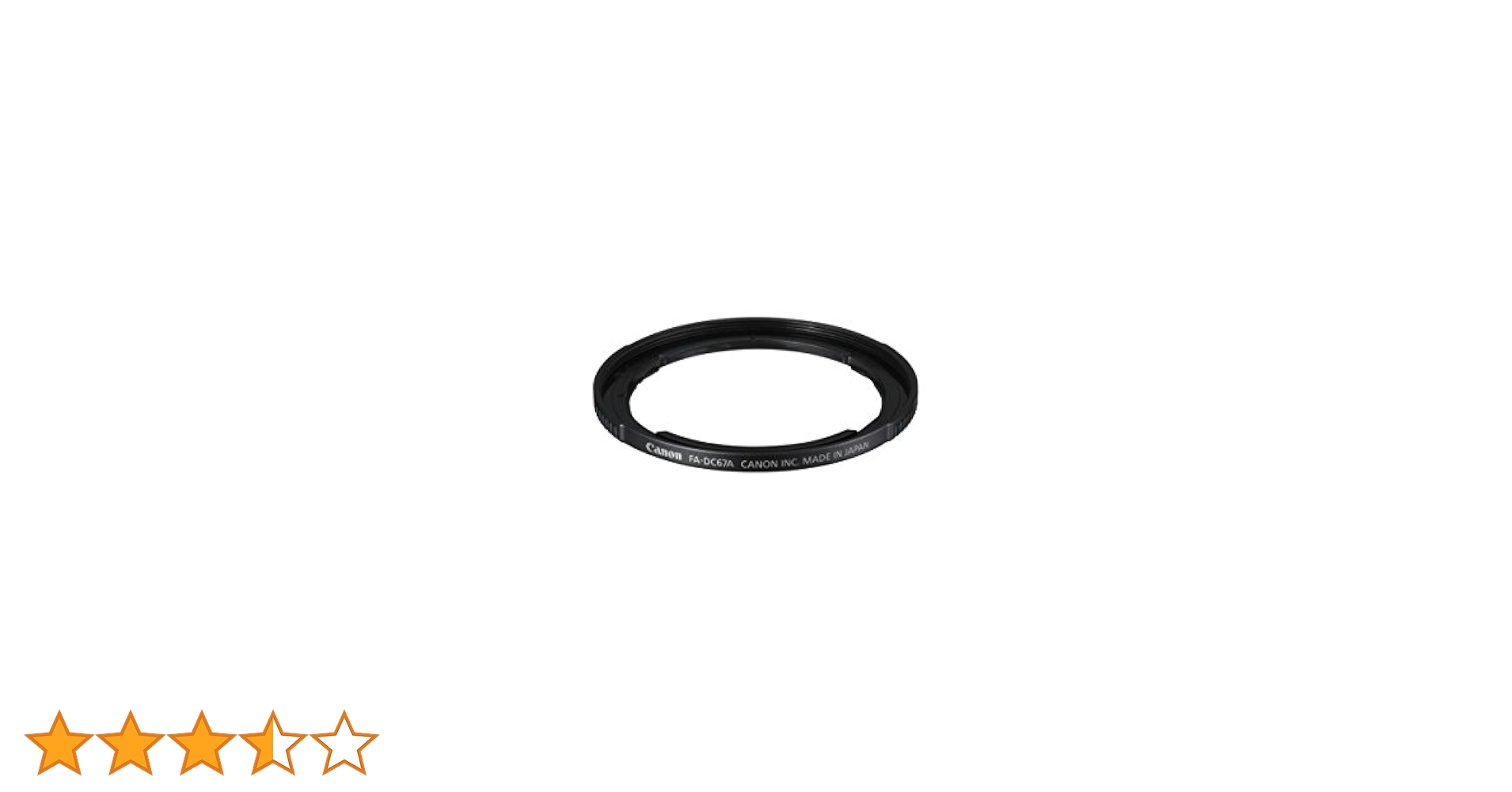 (未使用･未開封品)　Canon フィルターアダプターFA-DC67A tu1jdyt Amazon.com : JJC RN-DC67A 67mm Filter Adapter for Canon